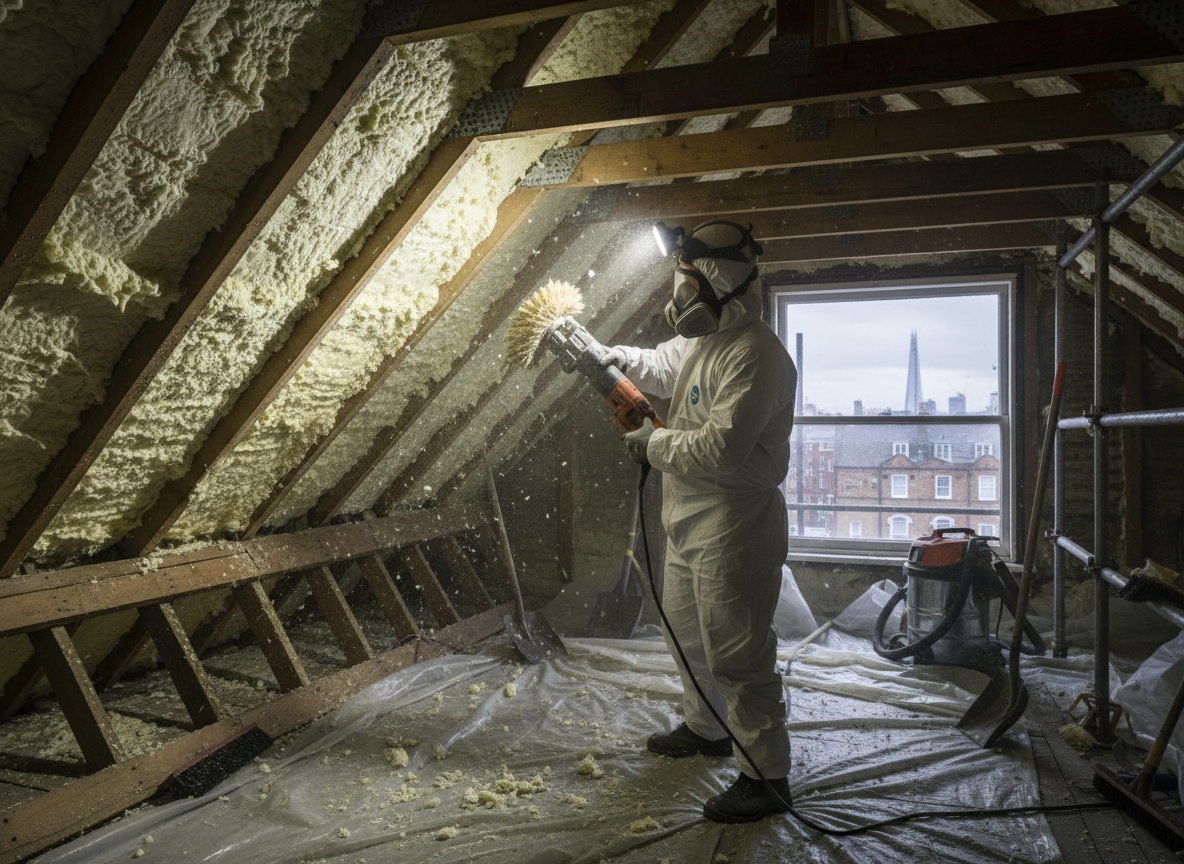 Spray Foam Removal London in Hackney, Greater London E8