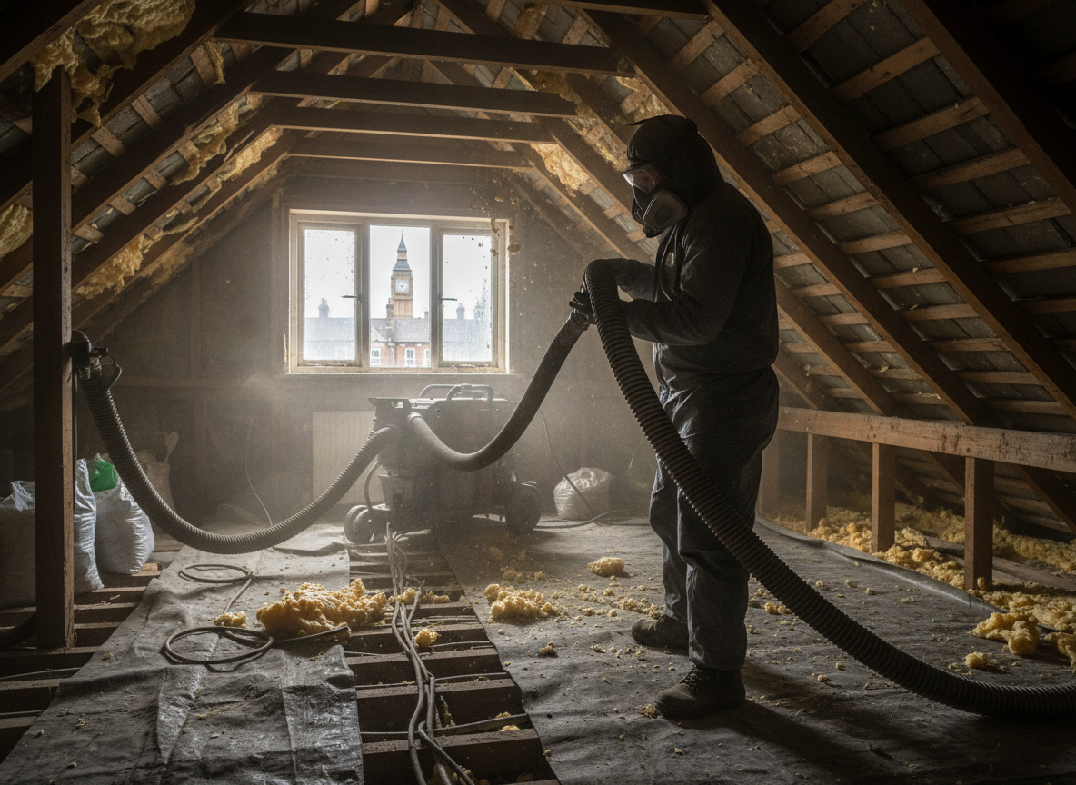 Spray Foam Insulation Removal in London, Greater London